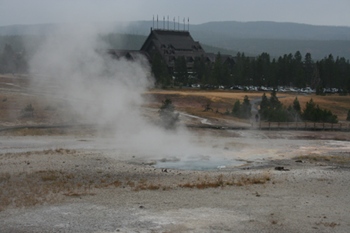 Temperature parc yellowstone
